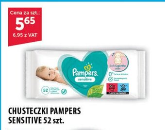 Eurocash CHUSTECZKI PAMPERS SENSITIVE 52 szt. oferta