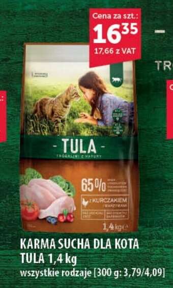 Eurocash KARMA SUCHA DLA KOTA TULA 1,4 kg oferta