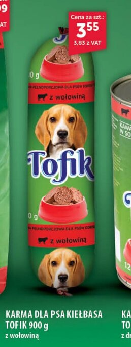 Eurocash KARMA DLA PSA KIEŁBASA TOFIK 900 g oferta