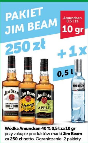 Eurocash Wódka Amundsen 40 % 0,5 l oferta