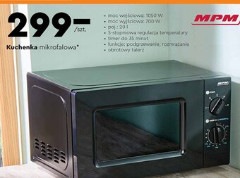 Biedronka Kuchnia mikrofalowa 1050 w oferta