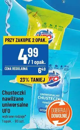 Polomarket Chusteczki uniwersalne jabłko 1 OPAK 80 SZT oferta