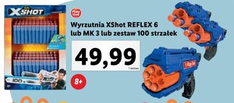 Lidl Wyrzutnia XShot REFLEX 6 lub MK 3 lub zestaw 100 strzałek oferta