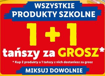Lidl WSZYSTKIE PRODUKTY SZKOLNE oferta