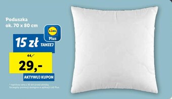 Lidl Poduszka ok. 70 x 80 cm oferta