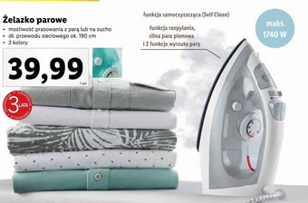 Lidl Żelazko parowe oferta