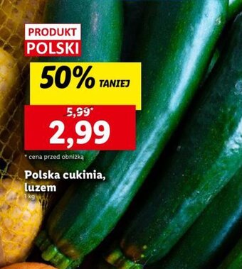 Lidl Polska cukinia, luzem 1 kg oferta