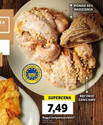 Lidl Rogal świętomarciński 200 g oferta