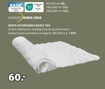 JYSK MATA OCHRONNA BASIC T40 oferta