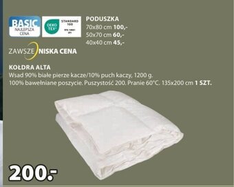 JYSK KOŁDRA ALTA oferta