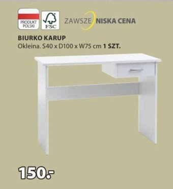 JYSK BIURKO KARUP oferta