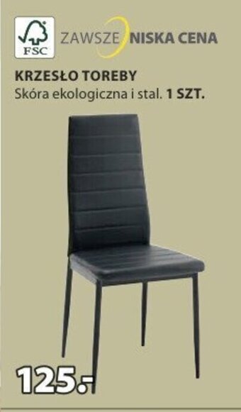 JYSK KRZESŁO TOREBY oferta
