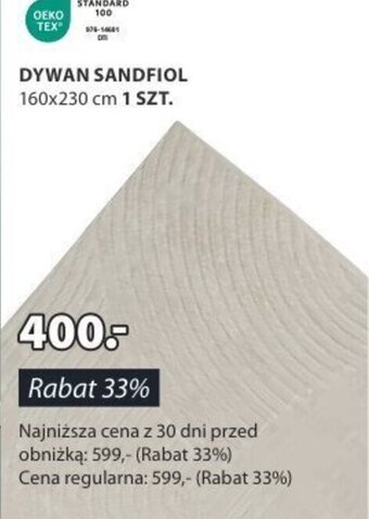 JYSK DYWAN SANDFIOL 1 SZT. oferta