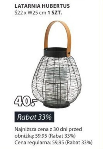 JYSK LATARNIA HUBERTUS oferta