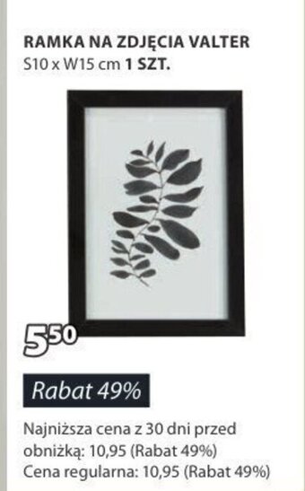 JYSK RAMKA NA ZDJĘCIA VALTER oferta