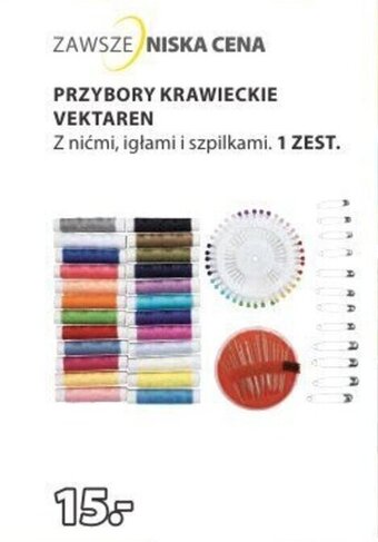JYSK PRZYBORY KRAWIECKIE VEKTAREN oferta