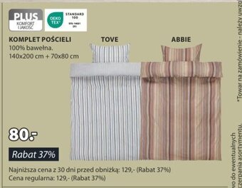 JYSK KOMPLET POŚCIELI oferta