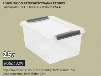 JYSK POJEMNIK DO PRZECHOWYWANIA PROBOX oferta