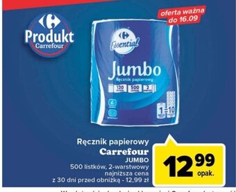 Carrefour Ręcznik papierowy oferta
