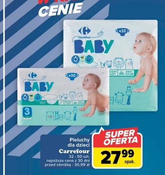 Carrefour Pieluchy dla dzieci oferta