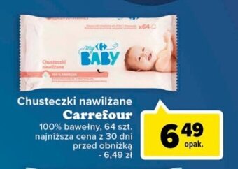 Carrefour Chusteczki nawilżane oferta