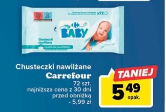 Carrefour Chusteczki nawilżane oferta