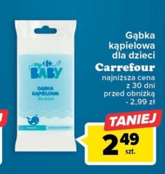 Carrefour Gąbka kąpielowa dla dzieci oferta