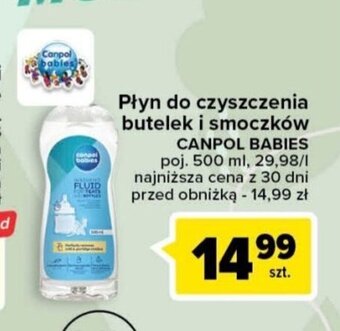 Carrefour Płyn do czyszczenia butelek i smoczków CANPOL BABIES oferta