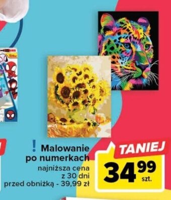 Carrefour Malowanie po numerkach oferta