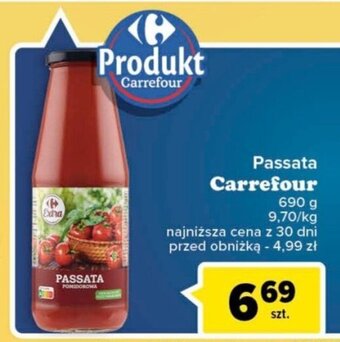 Carrefour Passata 690 g oferta