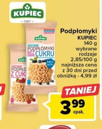 Carrefour Podpłomyki KUPIEC 140 g oferta