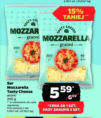 Netto Ser mozzarella wiórki oferta