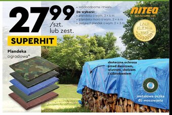 Biedronka Plandeka moro 2 x 4 m oferta