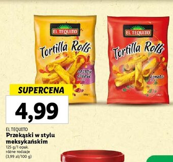 Tortilla rolls serowa