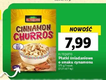 Lidl Płatki śniadaniowe o smaku cynamonu oferta