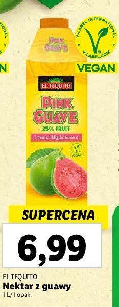 Lidl Nektar z guawy oferta