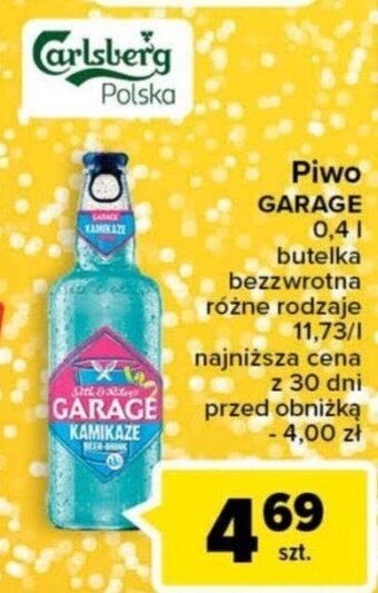 Carrefour Carlsberg Piwo GARAGE 0,4l oferta