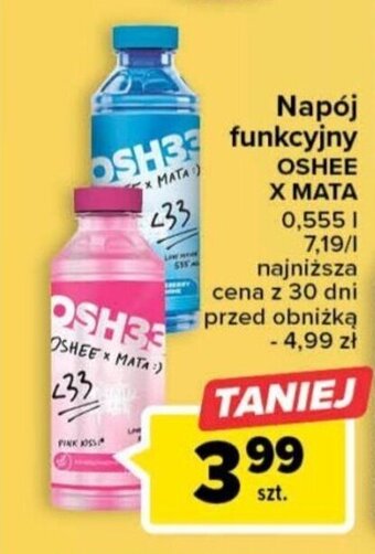 Carrefour OSHEE Napój 0,555l oferta
