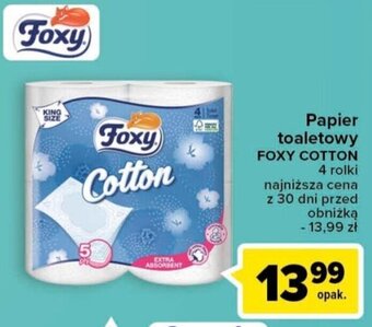 Carrefour Foxy Papier toaletowy oferta