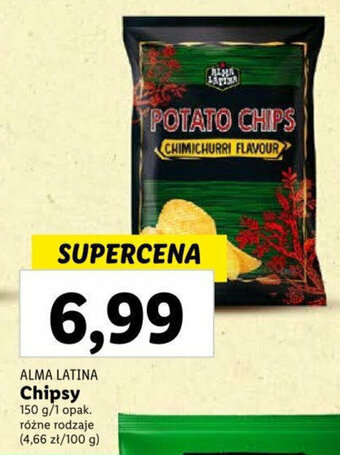 ALMA LATINA Chipsy 150 g