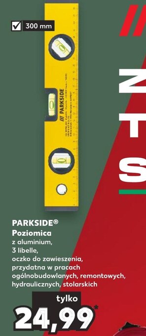 Kaufland Poziomica parkside oferta