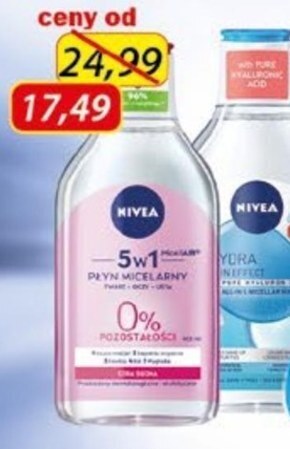 Drogeria Kosmyk Nivea rose touch płyn micelarny z organiczną wodą różaną 400 ml oferta