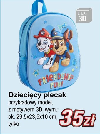 KiK Plecak psi patrol oferta