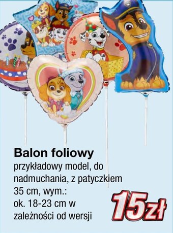 KiK Balon psi patrol oferta