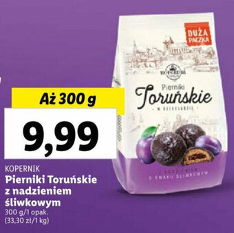 Lidl KOPERNIK Pierniki Toruńskie z nadzieniem śliwkowym 300 g oferta