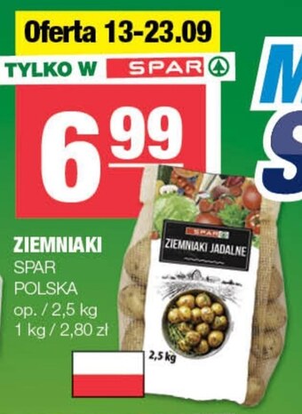 SPAR mini Ziemniaki spar oferta