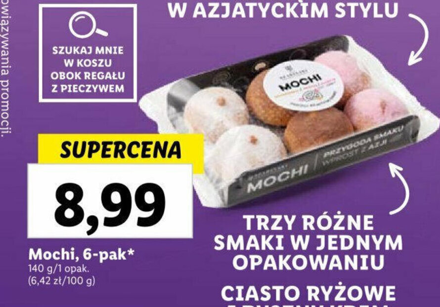 Promocja Mochi, 6pak 140g w Lidl