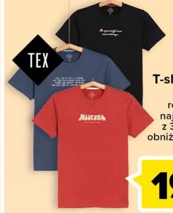 Carrefour Market T-shirt męski tex oferta