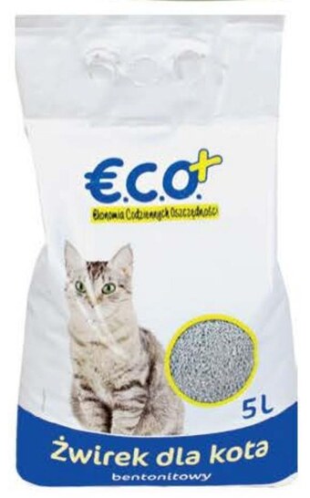 Żwirek bentonitowy eco