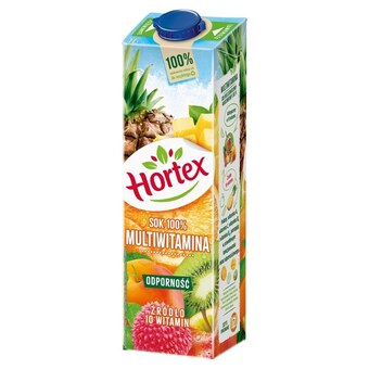 Społem Hortex sok 100 % multiwitamina 1 l oferta